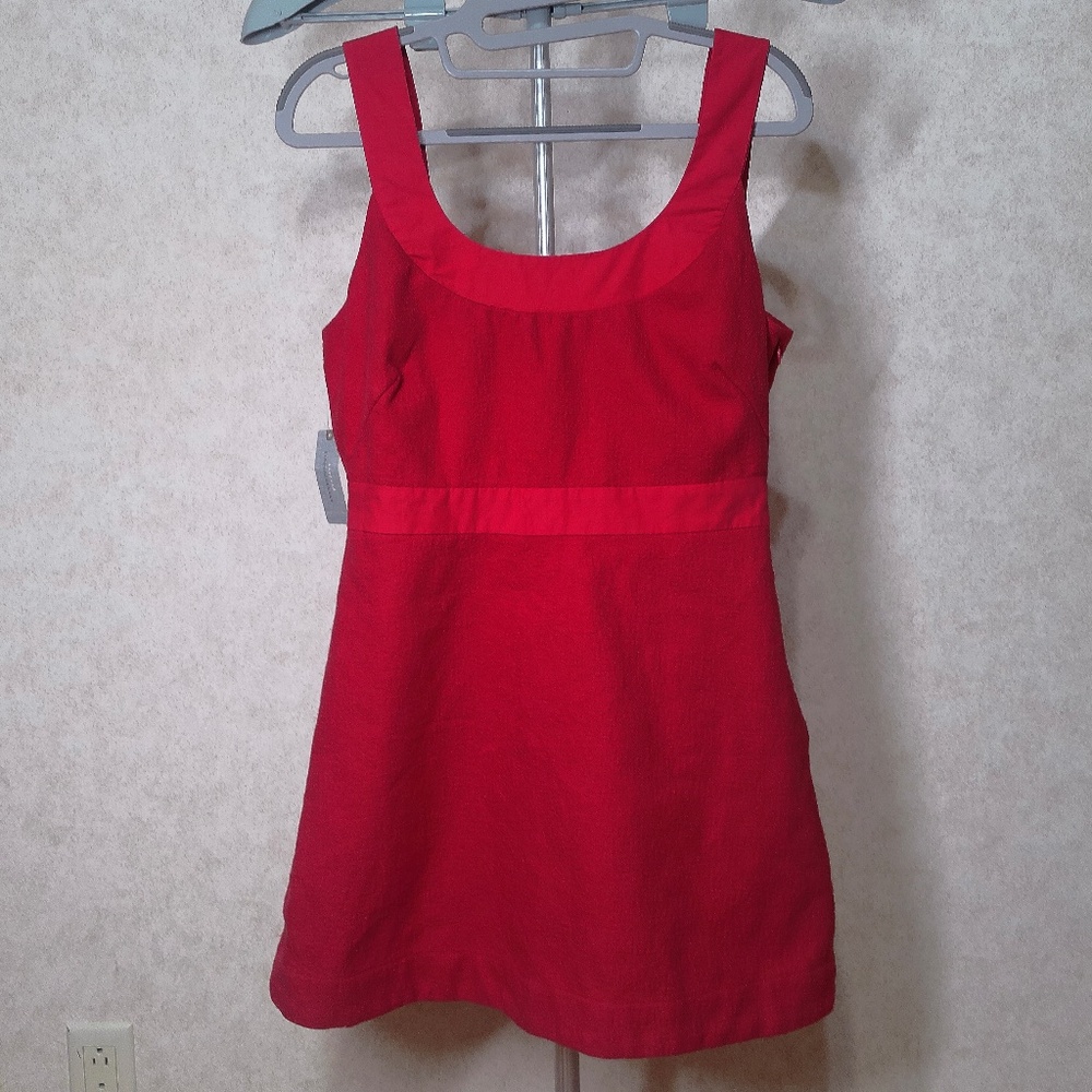 NWT Anthropology Petites Reg/Rouge Mini Dress size 6P